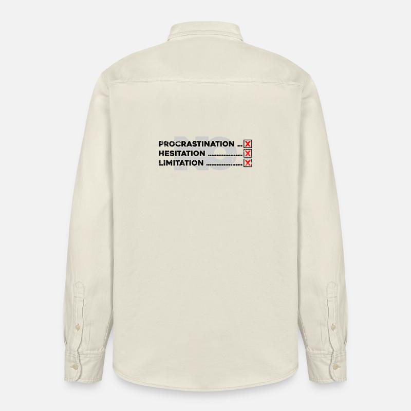 Bitte geben Sie das Designbild an - Relaxed Fit Unisex Organic Hemd von Stanley/Stella - Natur
