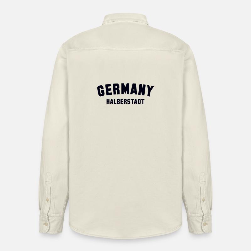 HALBERSTADT Germany - Relaxed Fit Unisex Organic Hemd von Stanley/Stella - Natur