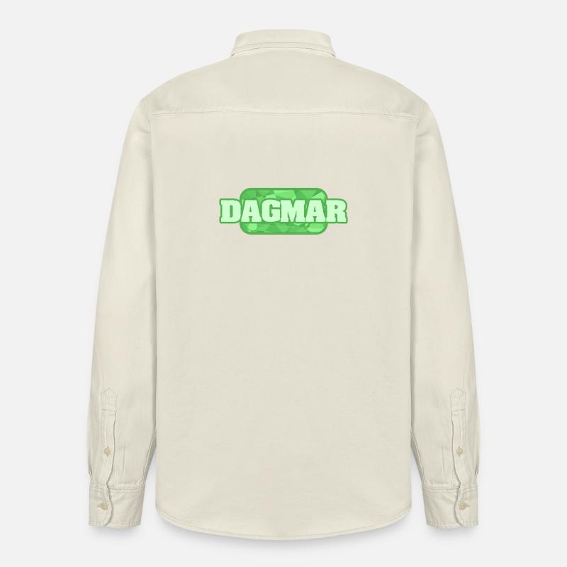 Dagmar - Relaxed Fit Unisex Organic Shirt by Stanley/Stella - soft Ecru