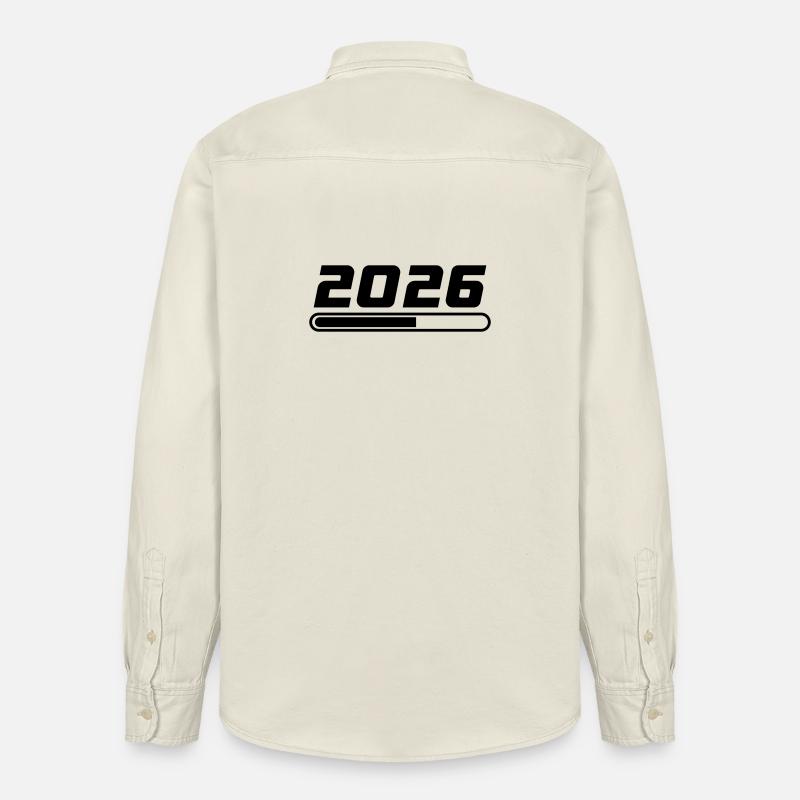 2026 Loading - Relaxed Fit Unisex Organic Hemd von Stanley/Stella - Natur