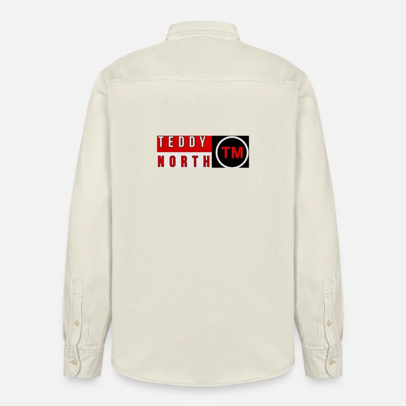 Teddy North Markenlogo - Relaxed Fit Unisex Organic Hemd von Stanley/Stella - Natur