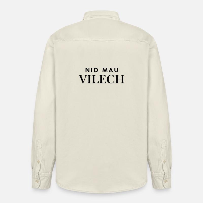 Nid mau Vilech - Relaxed Fit Unisex Organic Hemd von Stanley/Stella - Natur