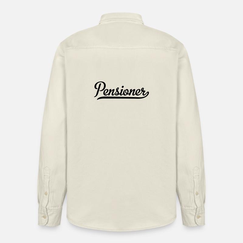 pensioner - Chemise unisexe coupe décontractée bio Stanley/Stella - écru doux