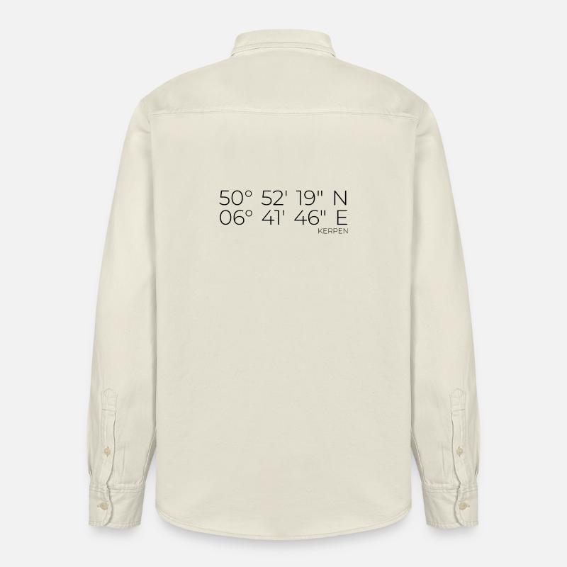 Coordonnées Kerpen - Chemise unisexe coupe décontractée bio Stanley/Stella - écru doux