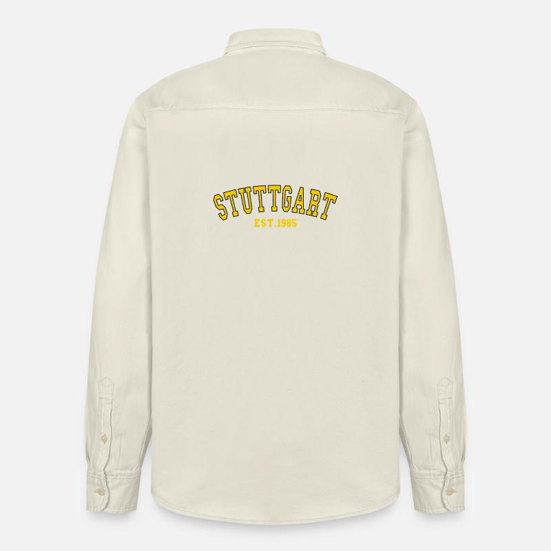 Stuttgart Est. 1985 - Relaxed Fit Unisex Organic Hemd von Stanley/Stella - Natur