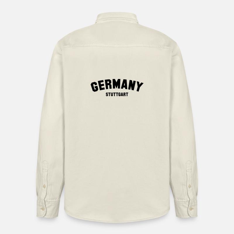 STUTTGART - Relaxed Fit Unisex Organic Hemd von Stanley/Stella - Natur