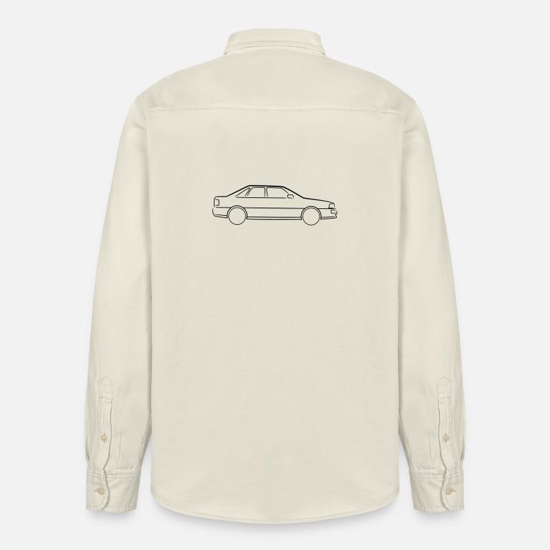 Auto Silhouette - Relaxed Fit Unisex Organic Hemd von Stanley/Stella - Natur