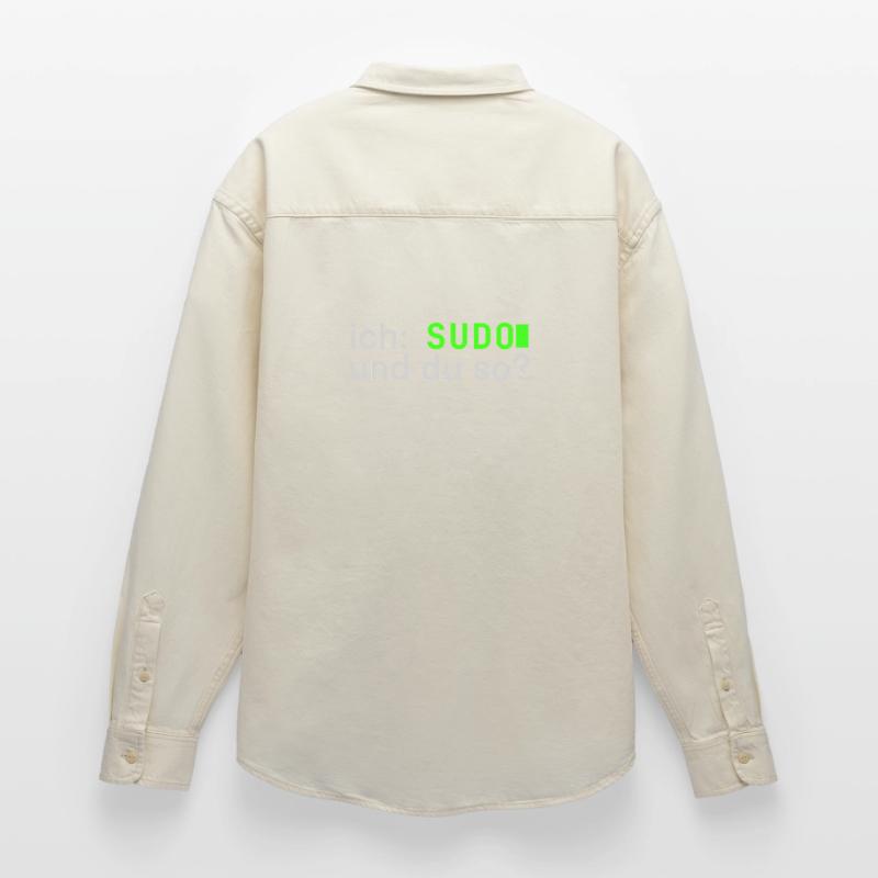 ich: SUDO und du so? Linux Spruch - Programmierer Relaxed Fit Unisex Organic Hemd von Stanley/Stella