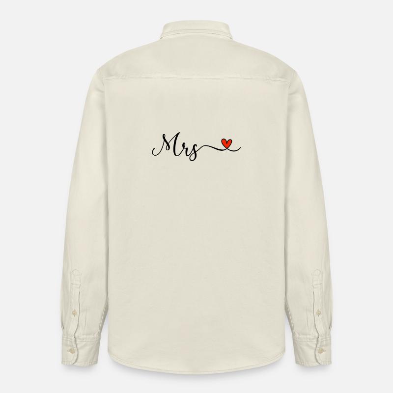 Mrs - Relaxed Fit Unisex Organic Hemd von Stanley/Stella - Natur