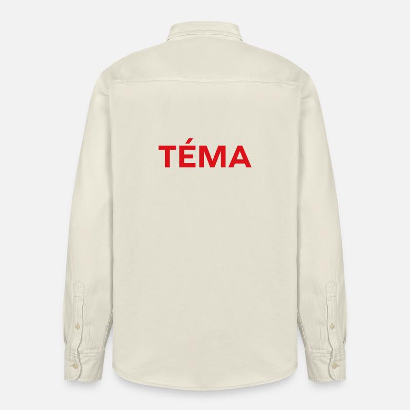 TEMA - Relaxed Fit Unisex Organic Hemd von Stanley/Stella - Natur