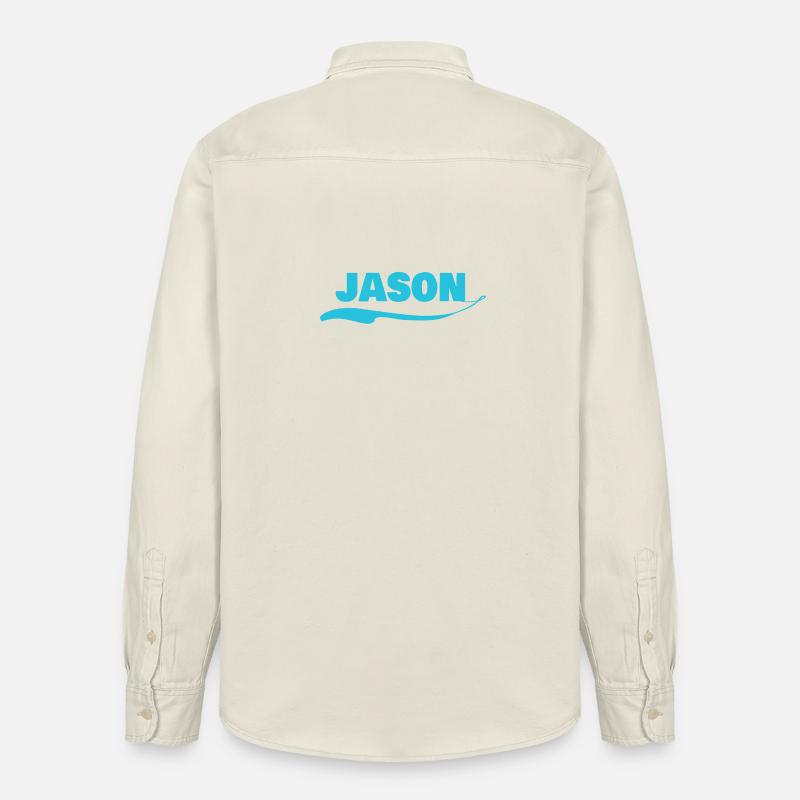 Cadeau pour Jason - Chemise unisexe coupe décontractée bio Stanley/Stella - écru doux
