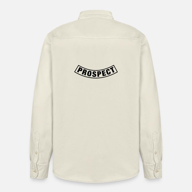 Prospect Batch - Relaxed Fit Unisex Organic Shirt by Stanley/Stella - soft Ecru