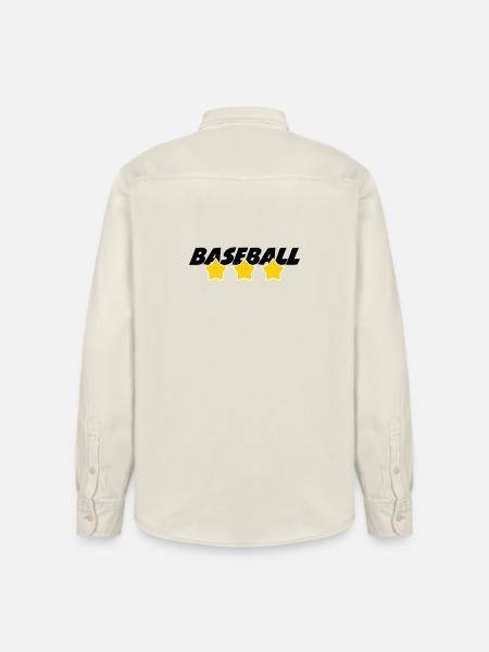 Baseball – Sport - Relaxed Fit Unisex Organic Hemd von Stanley/Stella - Natur