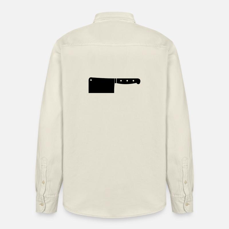 Fleischbeil - Relaxed Fit Unisex Organic Hemd von Stanley/Stella - Natur