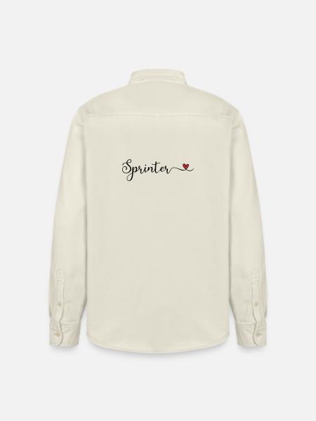 Sprinter - Relaxed Fit Unisex Organic Hemd von Stanley/Stella - Natur