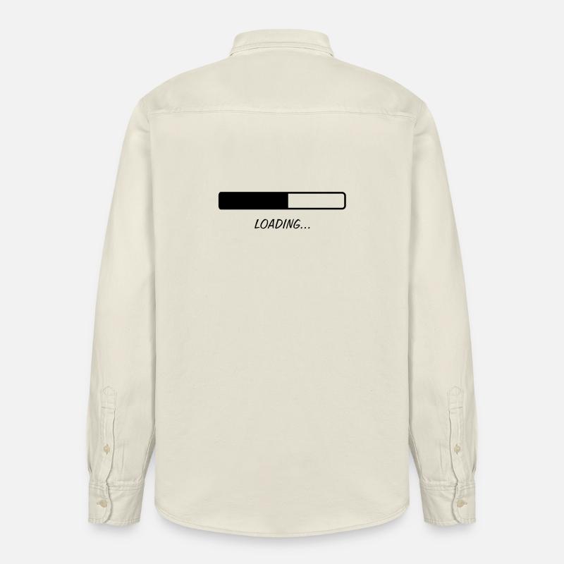 Loading... - Chemise unisexe coupe décontractée bio Stanley/Stella - écru doux