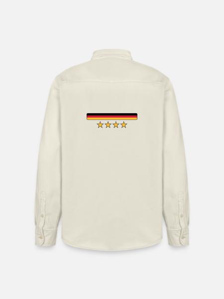 Deutschland - Relaxed Fit Unisex Organic Shirt by Stanley/Stella - soft Ecru