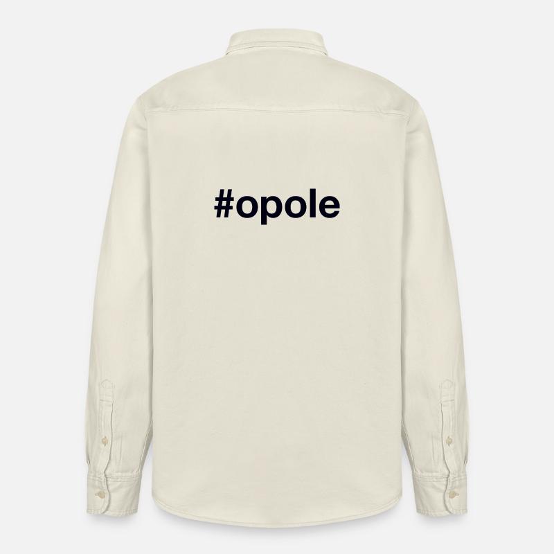 Opole Polska, Pologne - Chemise unisexe coupe décontractée bio Stanley/Stella - écru doux