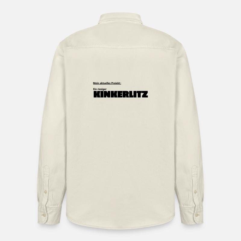 kinkerlitz - Relaxed Fit Unisex Organic Hemd von Stanley/Stella - Natur