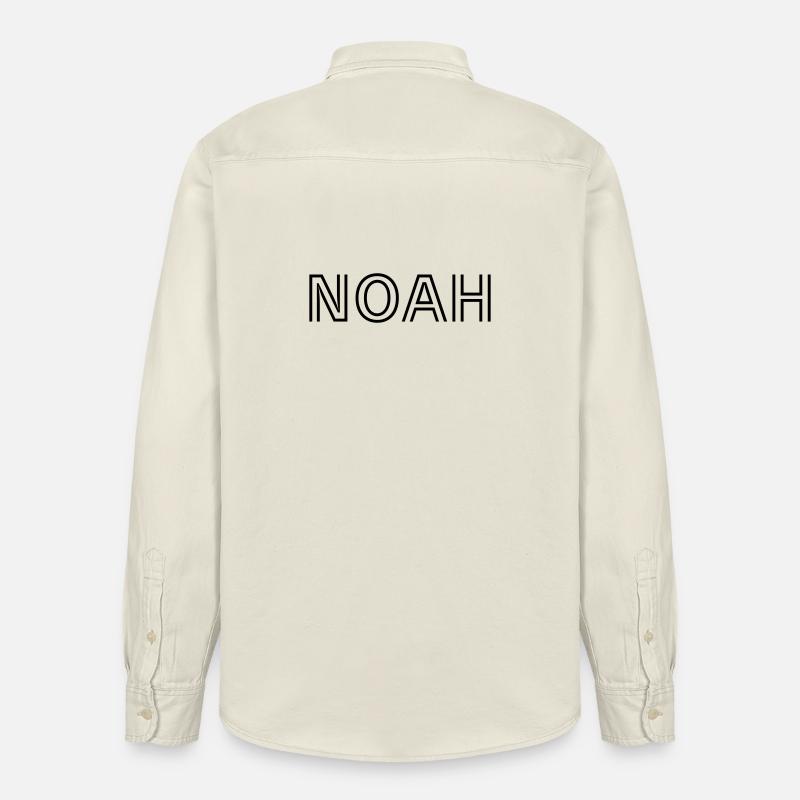 Noah - Relaxed Fit Unisex Organic Hemd von Stanley/Stella - Natur