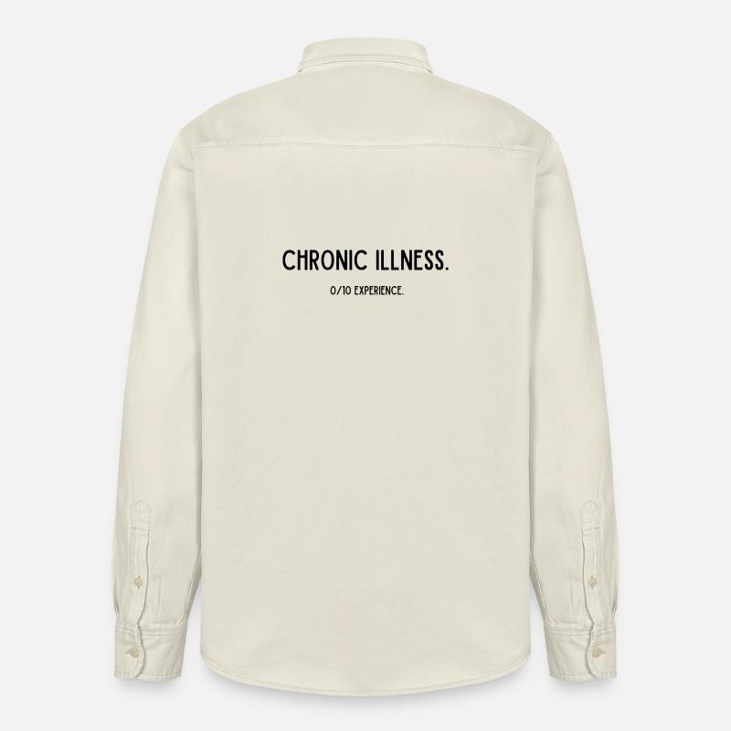 Chronic illness - Relaxed Fit Unisex Organic Hemd von Stanley/Stella - Natur