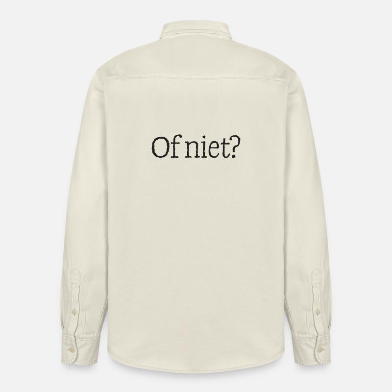 11 Oder doch nicht? - Relaxed Fit Unisex Organic Hemd von Stanley/Stella - Natur