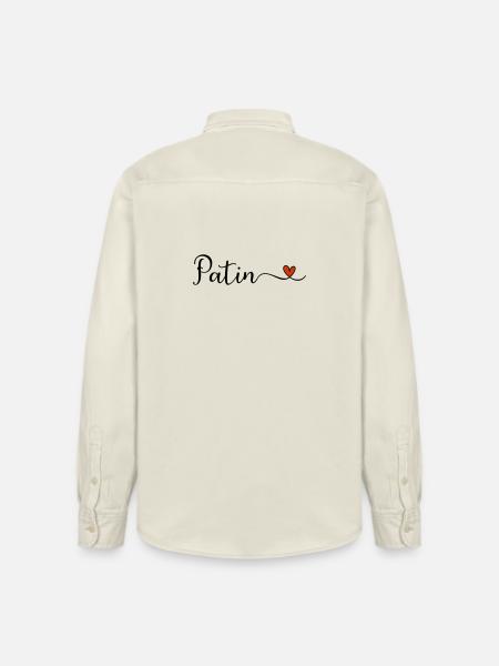 Patin - Relaxed Fit Unisex Organic Hemd von Stanley/Stella - Natur