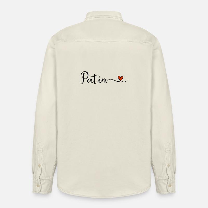 Patin - Relaxed Fit Unisex Organic Hemd von Stanley/Stella - Natur