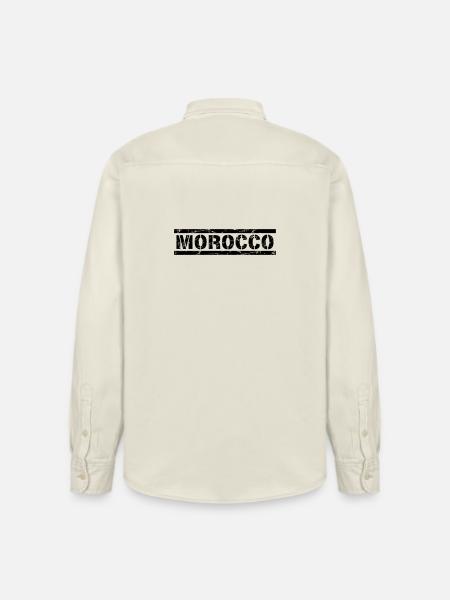 Morocco - Relaxed Fit Unisex Organic Shirt by Stanley/Stella - soft Ecru