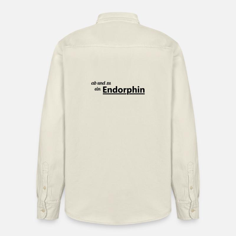 Endorphin - Relaxed Fit Unisex Organic Hemd von Stanley/Stella - Natur