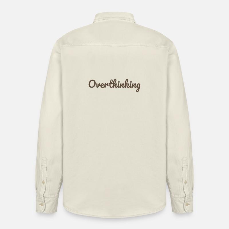 Repenser la conception calligraphique - Chemise unisexe coupe décontractée bio Stanley/Stella - écru doux