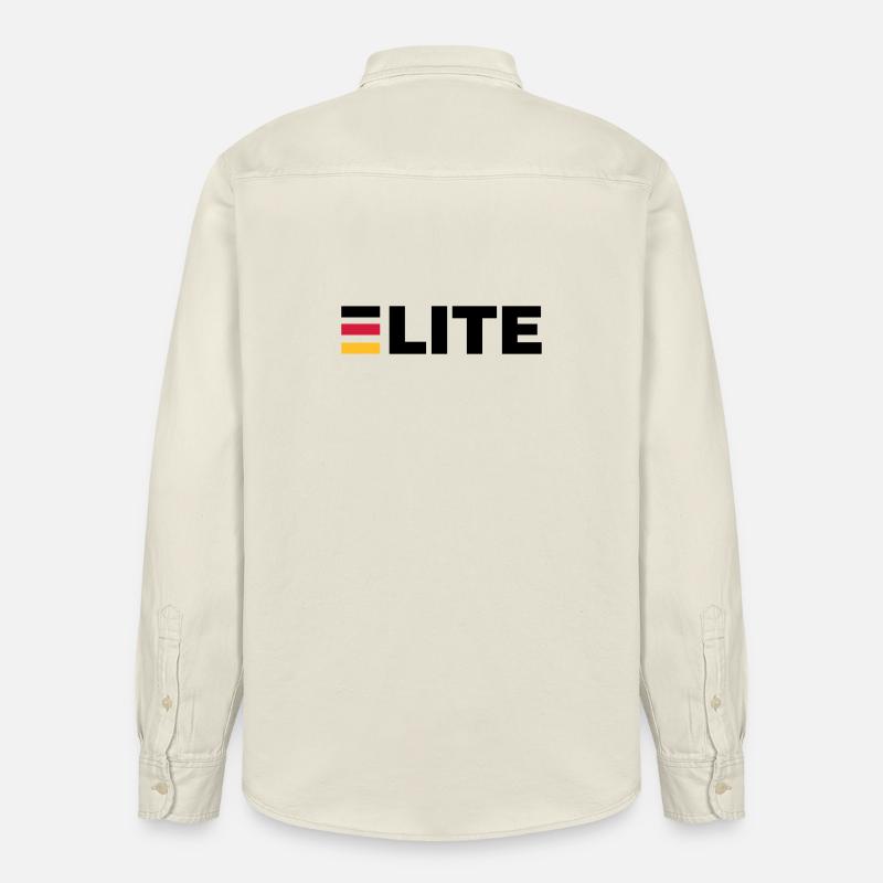 Deutschland Elite - Relaxed Fit Unisex Organic Hemd von Stanley/Stella - Natur