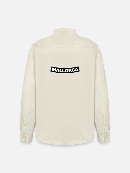 Mallorca Chapter Element (JGA MC-Rocker-Design) - Relaxed Fit Unisex Organic Hemd von Stanley/Stella - Natur