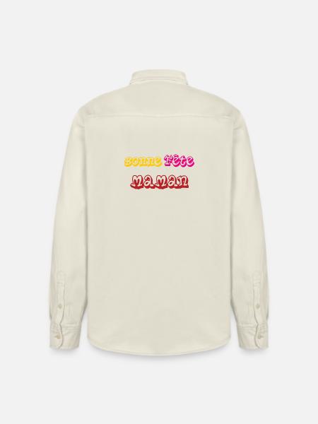 Happy Mother's Day - Mother's Day - Relaxed Fit Unisex Organic Shirt by Stanley/Stella - soft Ecru