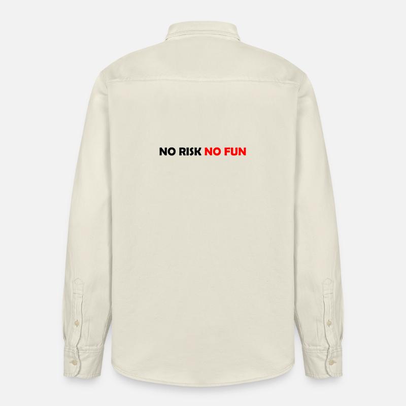 Spiel mutig oder bleib zu Hause - Relaxed Fit Unisex Organic Hemd von Stanley/Stella - Natur