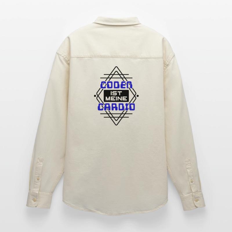 Software Developer Developer Cool Saying Coden Relaxed Fit Unisex Organic Shirt by Stanley/Stella