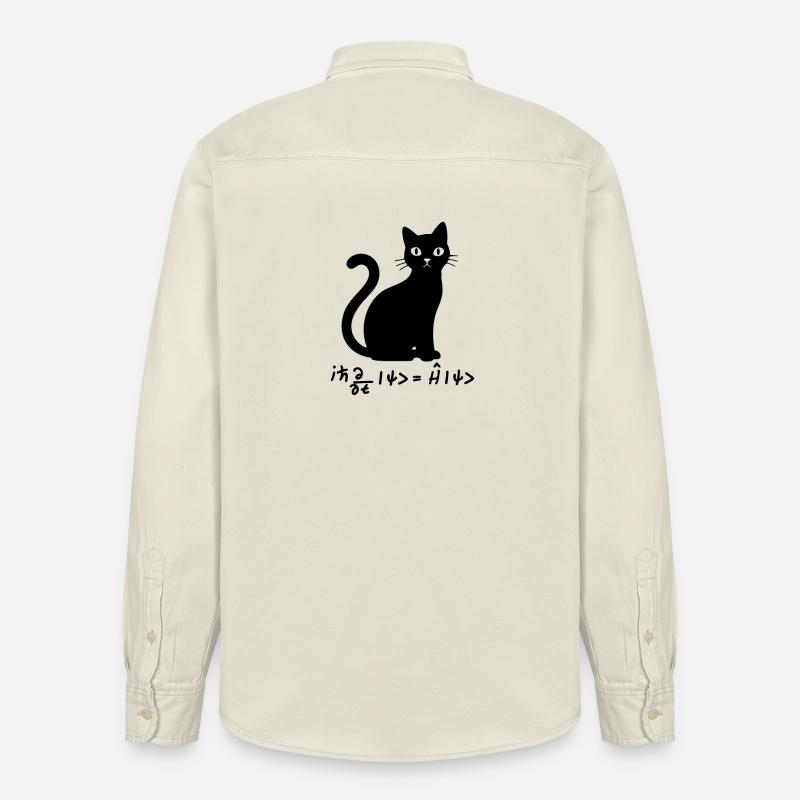 Équation de Schödinger - Chemise unisexe coupe décontractée bio Stanley/Stella - écru doux