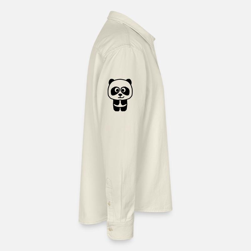 Panda Chemise unisexe coupe décontractée bio Stanley/Stella