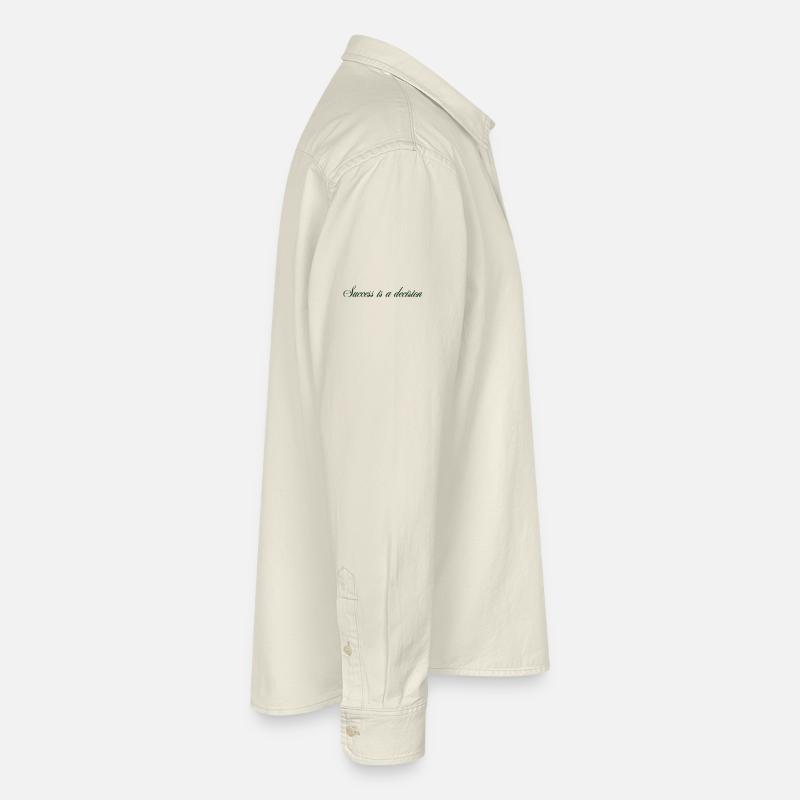 Success_is_a_decision Relaxed Fit Unisex Organic Hemd von Stanley/Stella