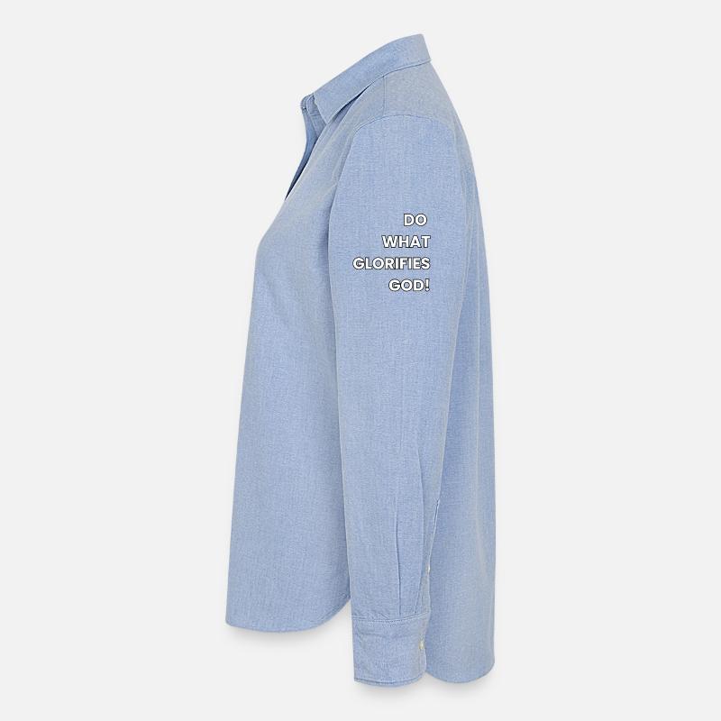 Glorify God Women's Oxford Shirt