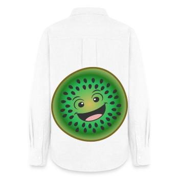 Kiwi Costumes - Women's Oxford Shirt - white - Back - AI Model Female 172 light (172cm)