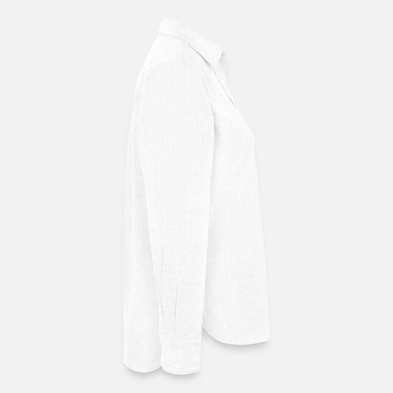 Chat super-héros avec médaillon en or Chemise Oxford Femme