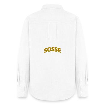 Sosse Forever - Women's Oxford Shirt - white - Back - AI Model Female 172 light (172cm)
