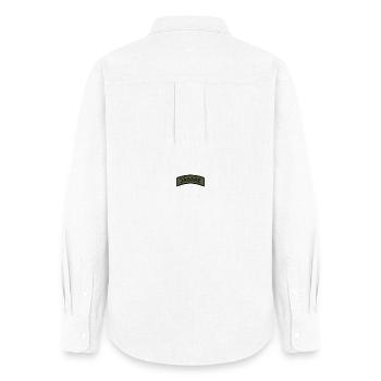 Jägarbåge k3 - Frauen Oxford Hemd - Weiß - Hinten - AI Model Female 172 light (172cm)