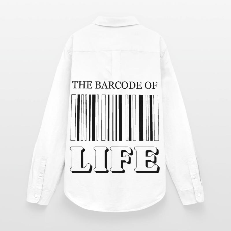Le code-barres de la vie / Der Strichcode des Lebens Chemise Oxford Femme