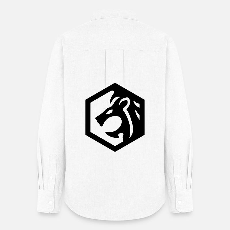 Leondesign - Women's Oxford Shirt - white