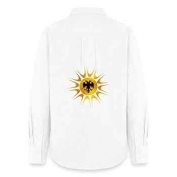 Illyria - Women's Oxford Shirt - white - Back - AI Model Female 172 light (172cm)