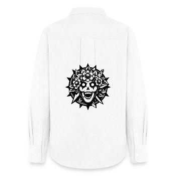 Dia de los vampiros - Women's Oxford Shirt - white - Back - AI Model Female 172 light (172cm)