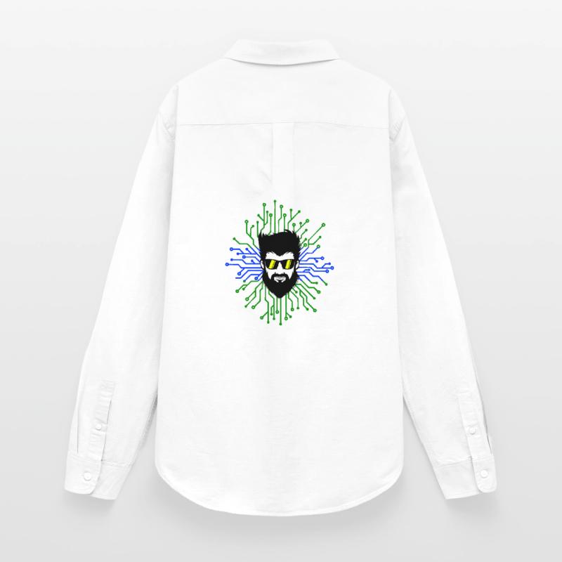 Nerd Developer Computer Code Informatik Debug Frauen Oxford Hemd