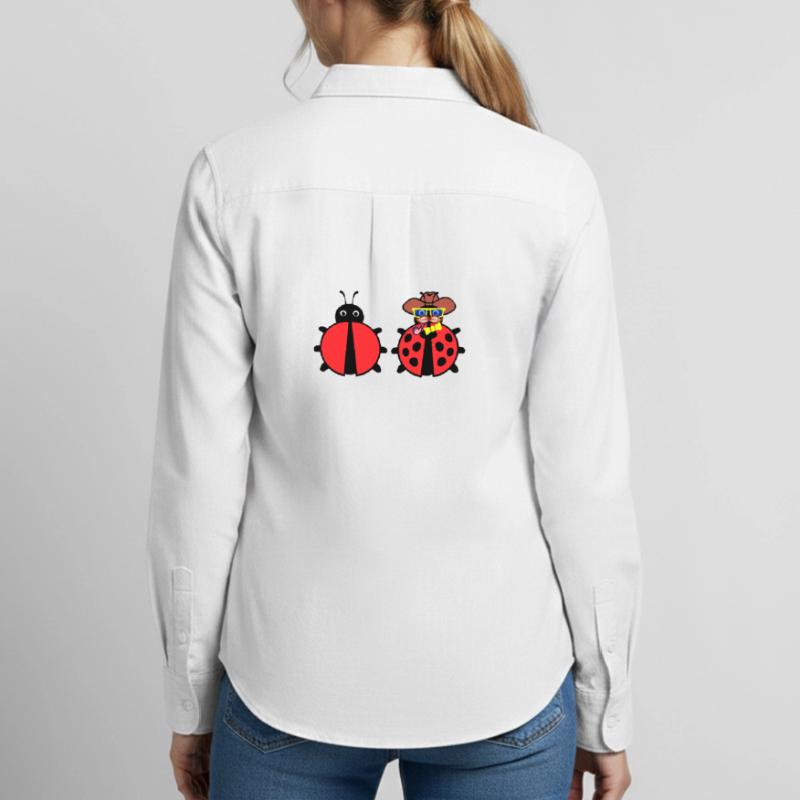 Bugs Debug Developer Bugfixing Programmierer Frauen Oxford Hemd